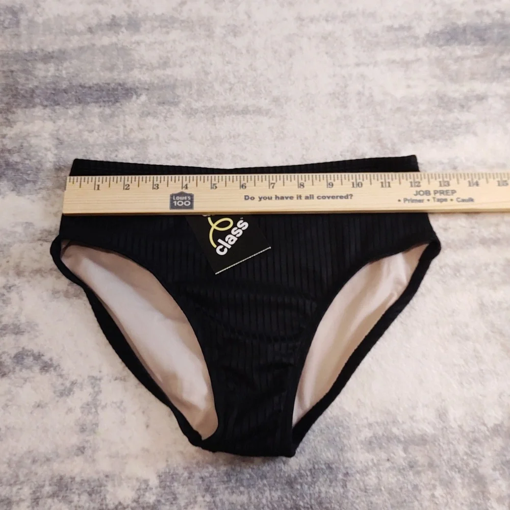 Art Class High Waist Bikini Bottom Size Large (10/12) - Picture 3 of 5